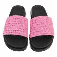 Damen Pantoletten - pink