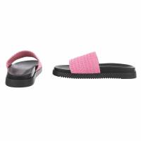 Damen Pantoletten - pink