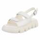 Damen Keilsandaletten - white