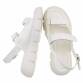 Damen Keilsandaletten - white