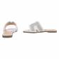 Damen Flache Sandalen - white