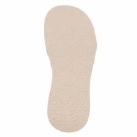 Damen Pantoletten - beige