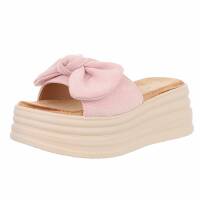 Damen Pantoletten - pink