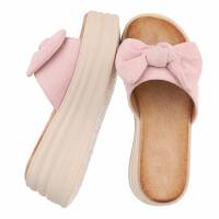 Damen Pantoletten - pink