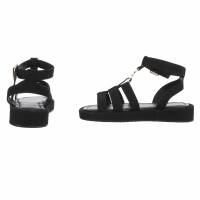 Damen Keilsandaletten - black