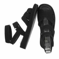 Damen Keilsandaletten - black