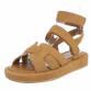 Damen Keilsandaletten - camel