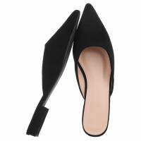 Damen Flache Sandalen - black