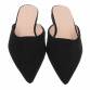 Damen Flache Sandalen - black