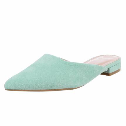 Damen Flache Sandalen - green
