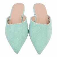 Damen Flache Sandalen - green