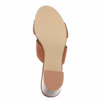 Damen Sandaletten - camel