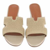 Damen Sandaletten - gold