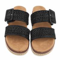 Damen Keilsandaletten - black