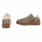 Damen Low-Sneakers - leopard