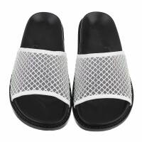 Damen Pantoletten - white