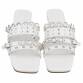 Damen Flache Sandalen - white