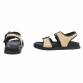 Damen Flache Sandalen - beige