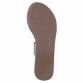 Damen Flache Sandalen - silver