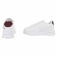 Damen Low-Sneakers - wine