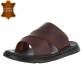 Leder Herren Sandalen - brown