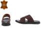 Leder Herren Sandalen - brown