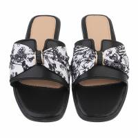 Damen Flache Sandalen - black