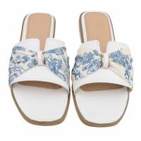 Damen Flache Sandalen - white