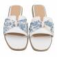 Damen Flache Sandalen - white