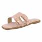 Damen Flache Sandalen - pink
