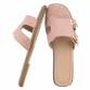 Damen Flache Sandalen - pink