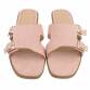 Damen Flache Sandalen - pink