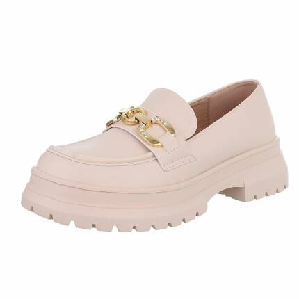 Damen Slipper - beige