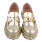 Damen Slipper - gold