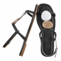 Damen Flache Sandalen - black