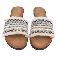 Damen Flache Sandalen - black