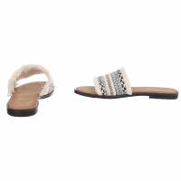 Damen Flache Sandalen - black