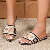 Damen Flache Sandalen - black