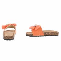 Damen Pantoletten - orange