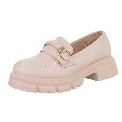 Damen Slipper - beige