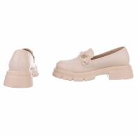 Damen Slipper - beige