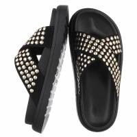 Damen Pantoletten - black