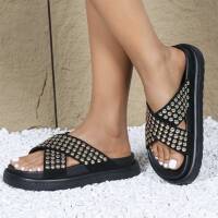 Damen Pantoletten - white