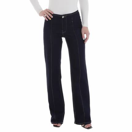 Damen Relaxed Fit Jeans von Laulia - DK.blue