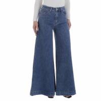 Damen Bootcut Jeans von Laulia - blue