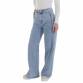 Damen High Waist Jeans von Laulia - blue