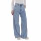 Damen High Waist Jeans von Laulia - blue