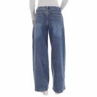 Damen High Waist Jeans von Laulia - blue