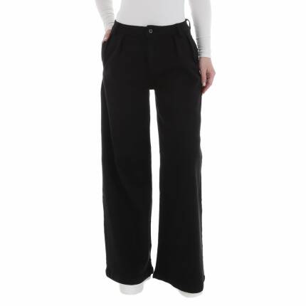 Damen High Waist Jeans von Laulia - black
