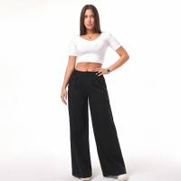 Damen High Waist Jeans von Laulia - black